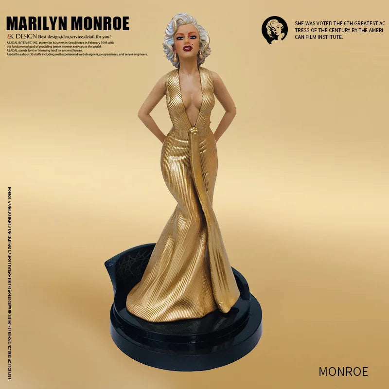Figurine d'action collection Marilyn Monroe avec socle