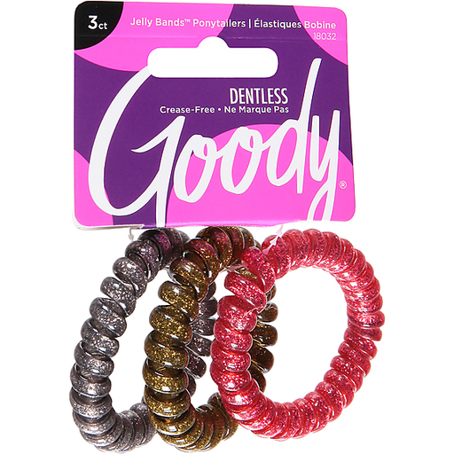 Goody Coils Trend Glitter Hair Ties