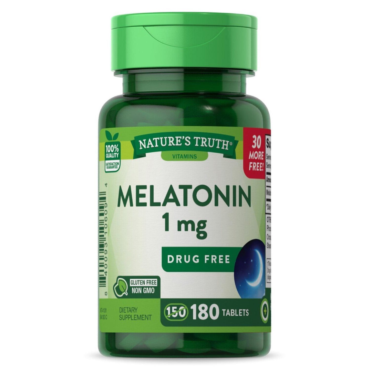 Tabletas de Melatonina 1 Mg de Nature's Truth