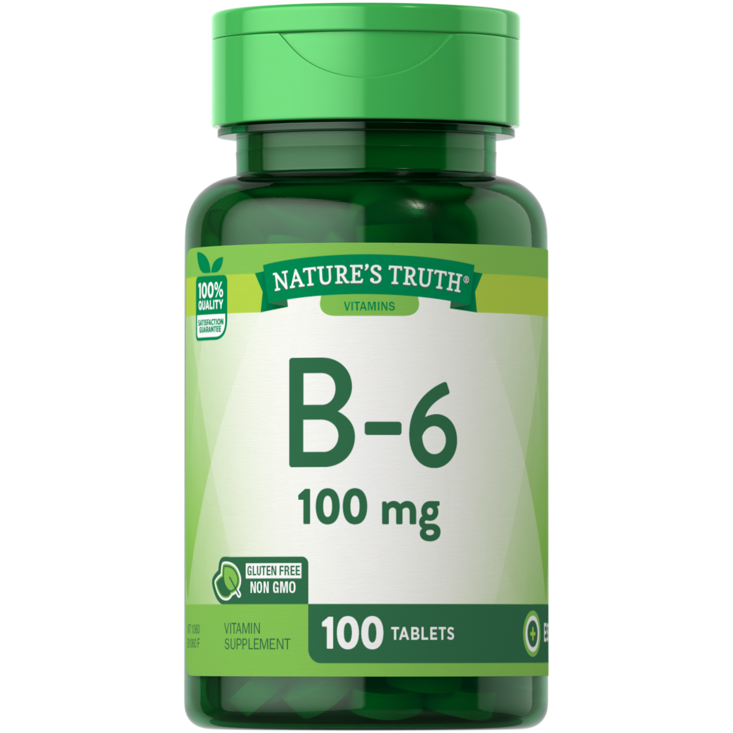 Nature's Truth Vitamine B-6 100 Mg Comprimés