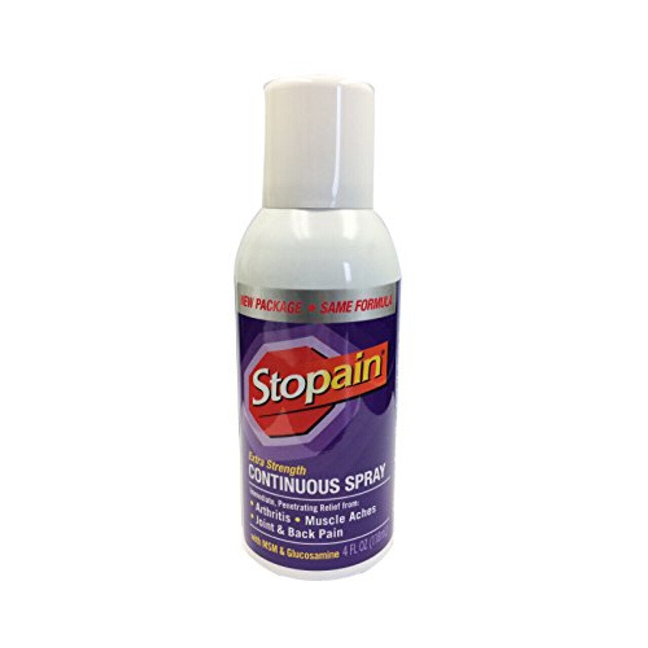 Spray continuo de alivio del dolor de fuerza extra