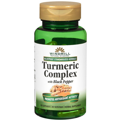 Windmill Turmeric Complex 1500 Mg with Black Pepper Capsules