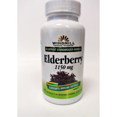 Elderberry Windmill 1150 mg - 60 Cápsulas