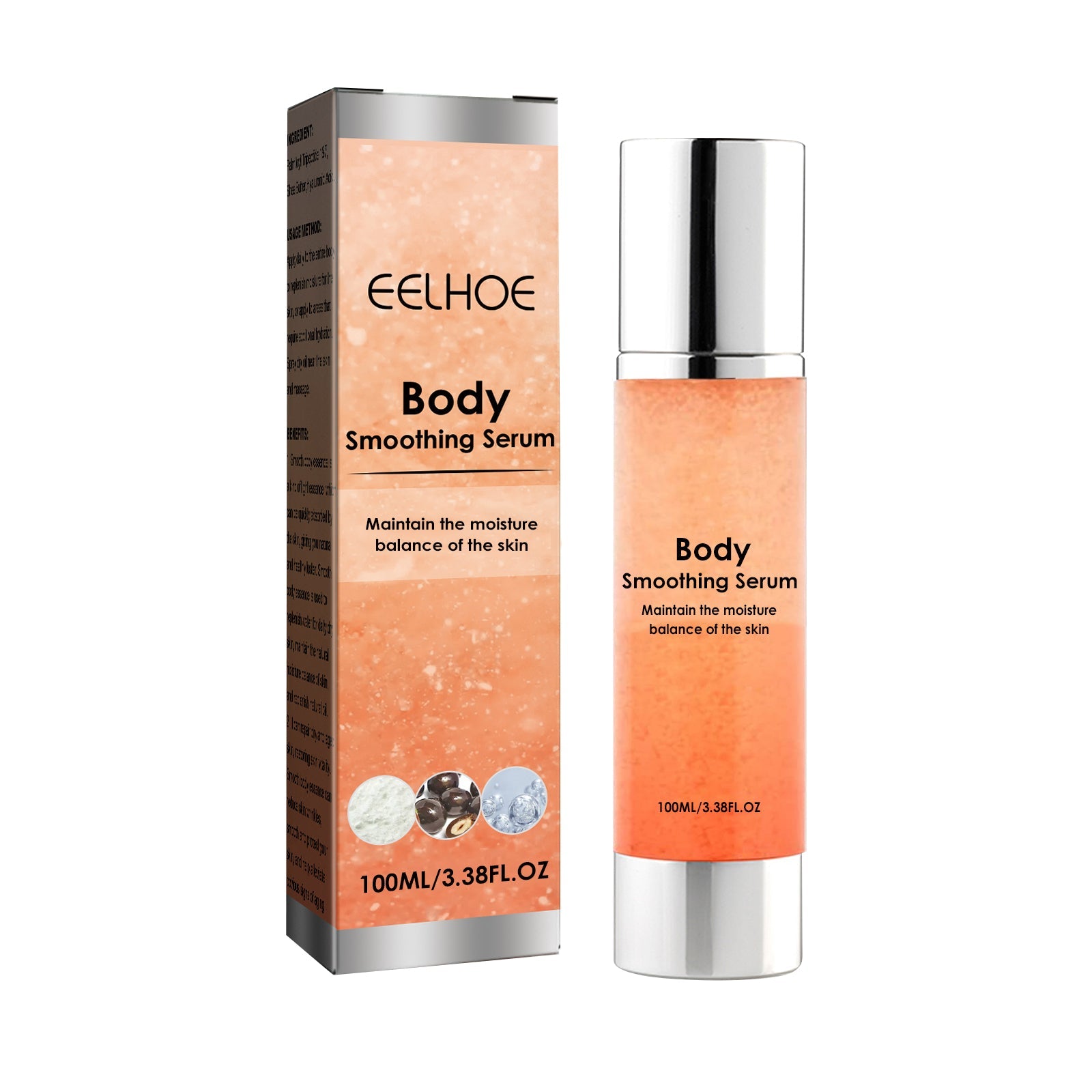 Smooth Body Beauty Serum, Moisturizing And Brightening Skin Care Solution - Korvel