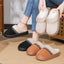 Women's Fleece-Lined Cotton Slippers - Comfort & Style
