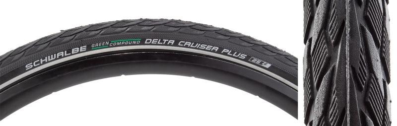 Neumático Schwalbe Delta Cruiser+ Active Twin PG 26x1.75