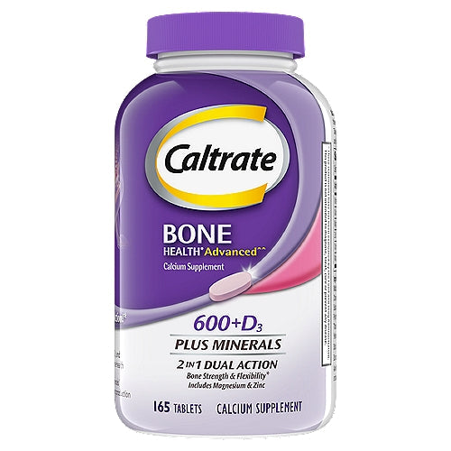 Caltrate 600+D3 Plus Minerals Suplemento de Calcio