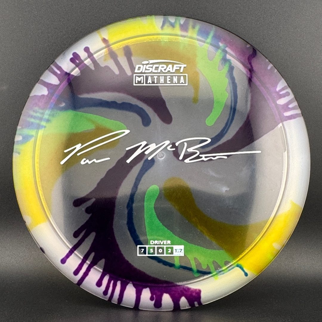 Discraft Fly Dye Z Athena Disc - Édition Paul McBeth