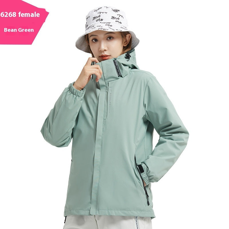 Premium Waterproof Fleece Lined Shell Jacket Set