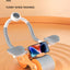 New Design Indoor Home Exercise Flat Elbow Supporter 2 Wheel Ab Trainer Automatic Rebound Abdominal Wheel Roller - Korvel