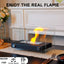 Rectangular Ethanol Fireplace - Modern Heating & Decoration