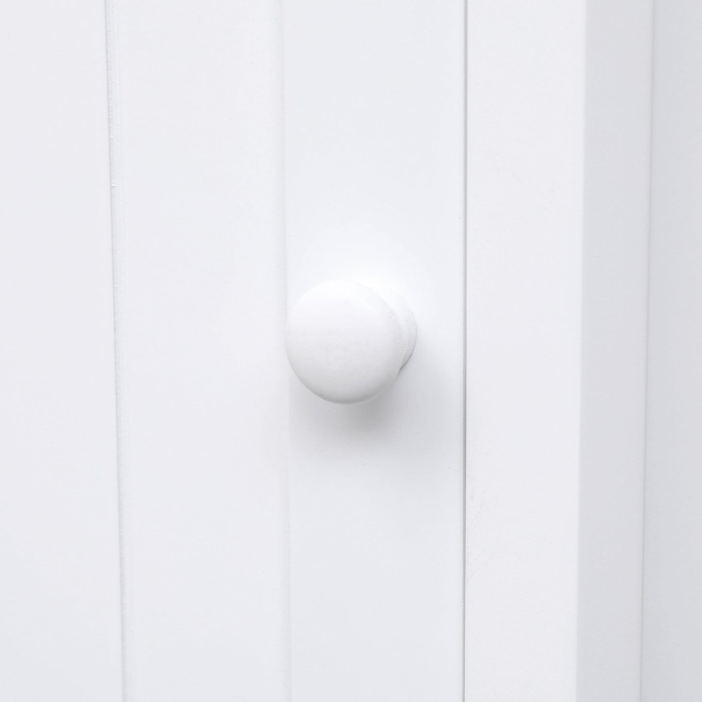Armario de Baño Esquinero Blanco con Estante Ajustable