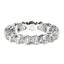 Bague Eternité en Diamant Lab Grown Taille Ronde en Or Blanc 14k