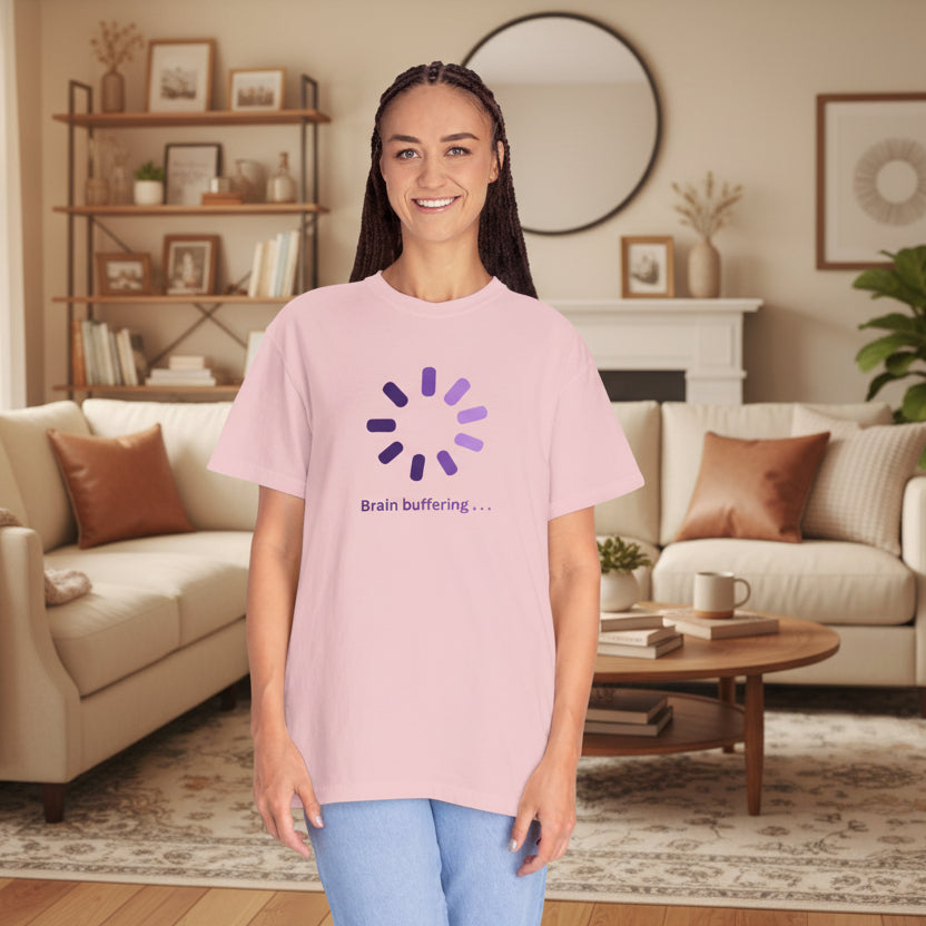 Brain Buffering Purple Awareness T-Shirt