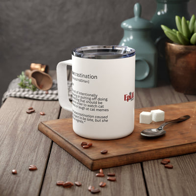 Taza de café aislada Pawcrastination - 10oz