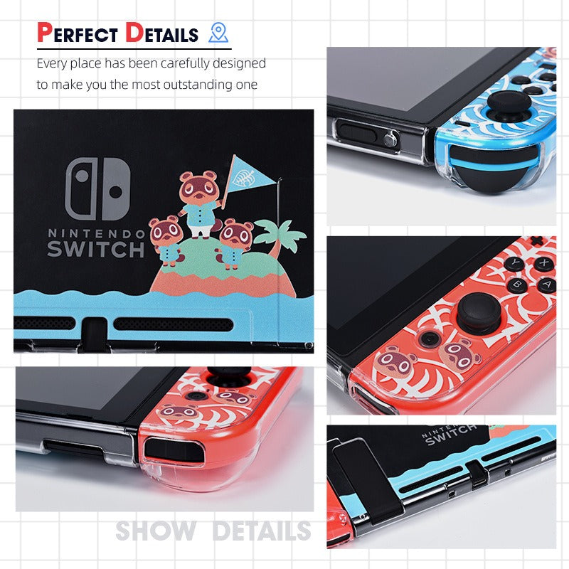 Suitable for Switch Crystal Case NS Host Personalized Protective Case Animal Forest Crystal Bear Case - Korvel