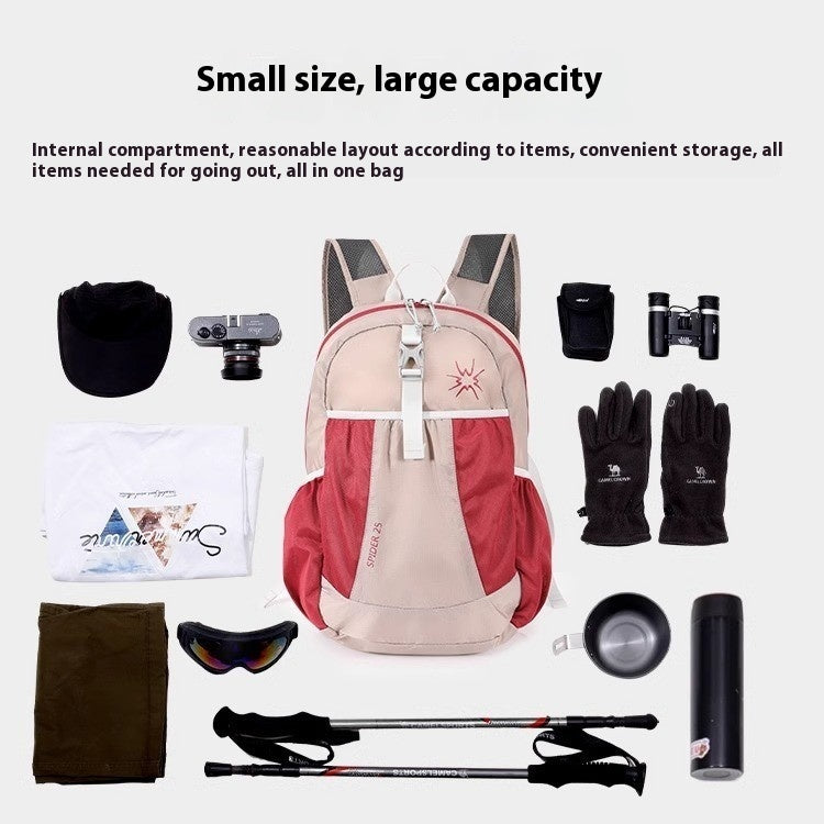 Portable Lightweight Mountaineering Backpack for Travel