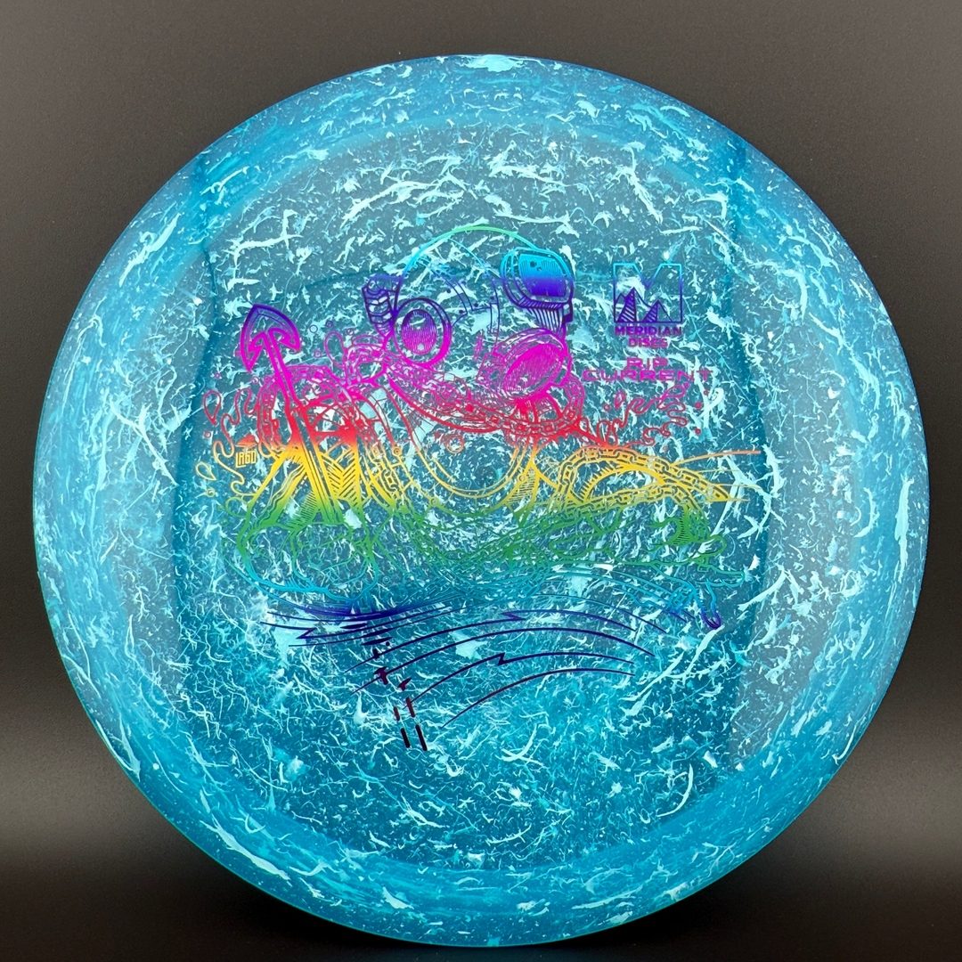 Marbled Clarus Rip Current Disc Golf Driver