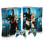 Xbox 360 Slim Full Body Color Membrane Stickers with Scratch-Resistant Protection - Korvel