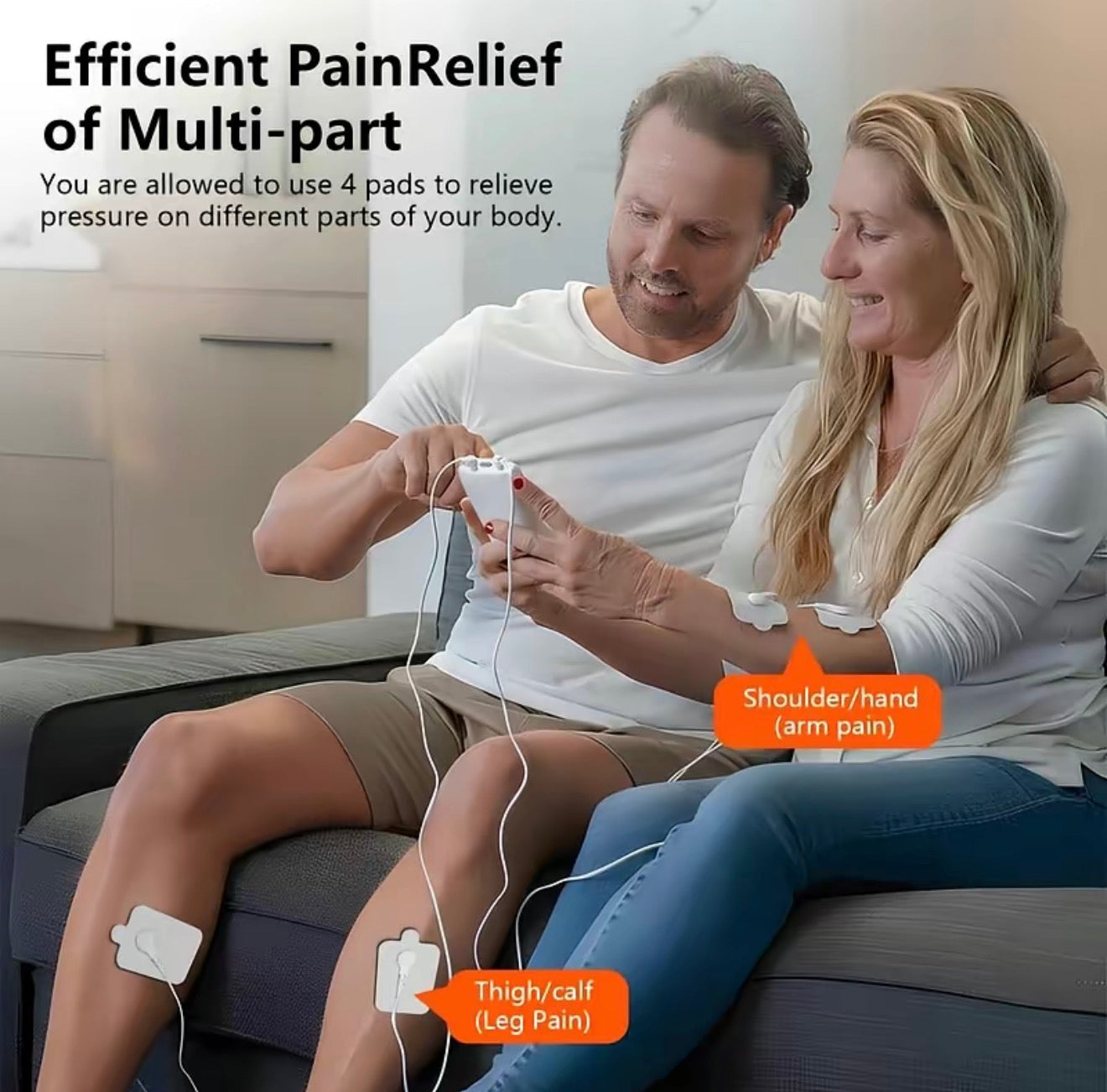 DualPulse Therapy Device for Muscle Comfort