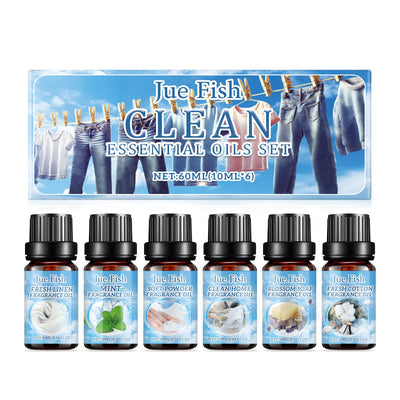 Cleansing Essential Oil Set - Fresh Natural Fragrance