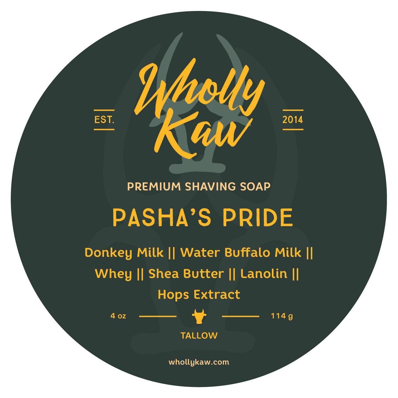 Collection de rasage Pasha's Pride de Wholly Kaw