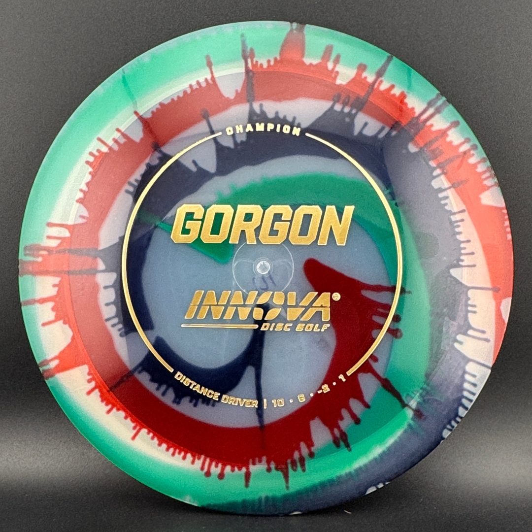 I-Dye Champion Gorgon Disc Golf Driver