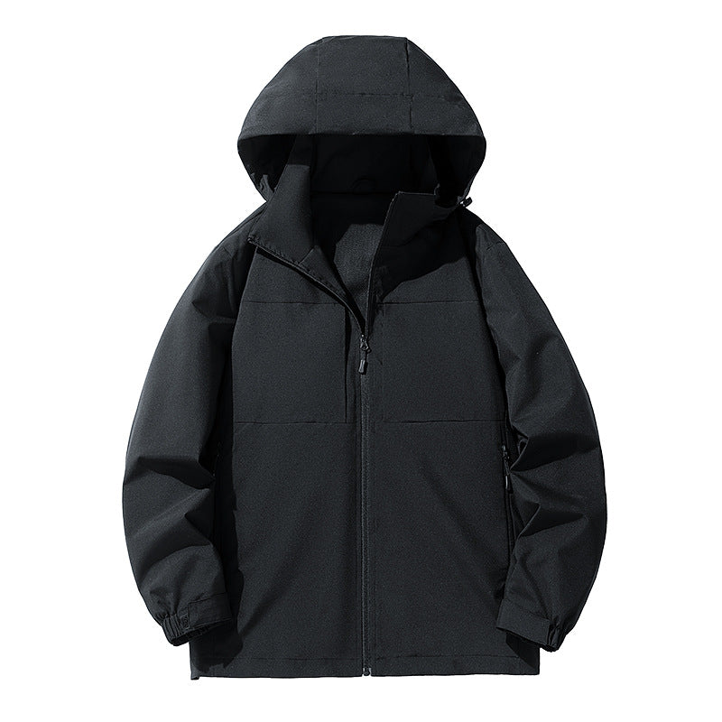 Chaqueta Exterior Impermeable y Cortaviento delgada para Hombre