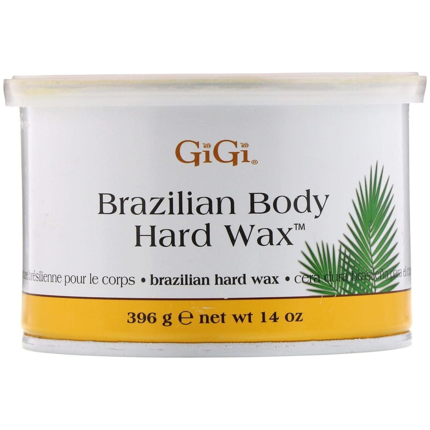 Cera Dura para el Cuerpo Brasileña GiGi 14 Oz - Depilación Premium