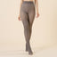 Wearing fake flesh through oversized single crotch leggings for warmth, women's bare legs with plush and thick translucent pantyhose - Korvel