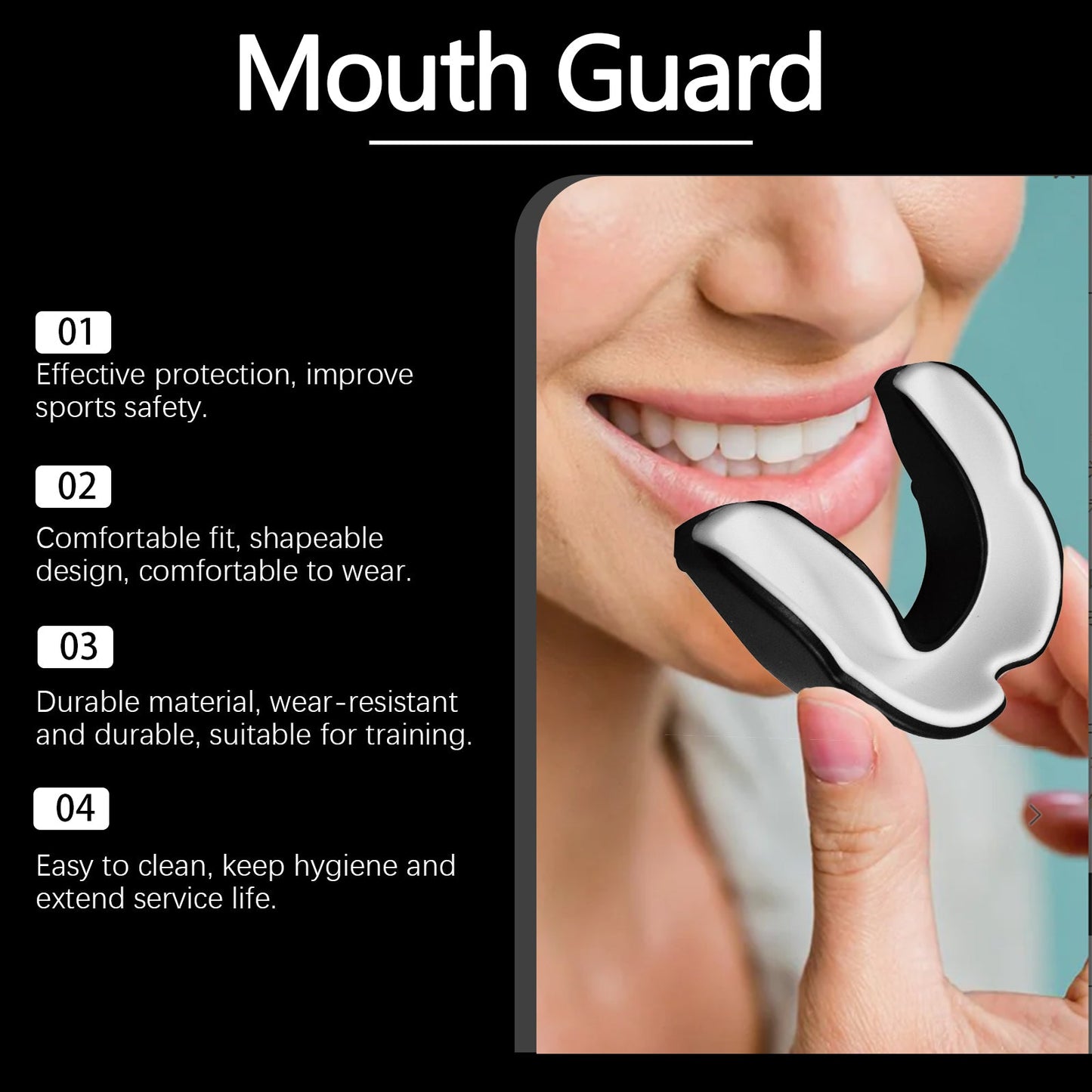 Tooth Protector For Daily Exercise Sanda Taekwondo Tooth Protector For Gum Protection Comfort Care - Korvel
