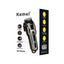 KM-1990PG Hair Clipper Electric Shaving Head High Power LCD Digital Display Electric Pushing Hair Salon Special - Korvel