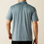 Ariat Men's Blue Charger Performance Polo - Korvel