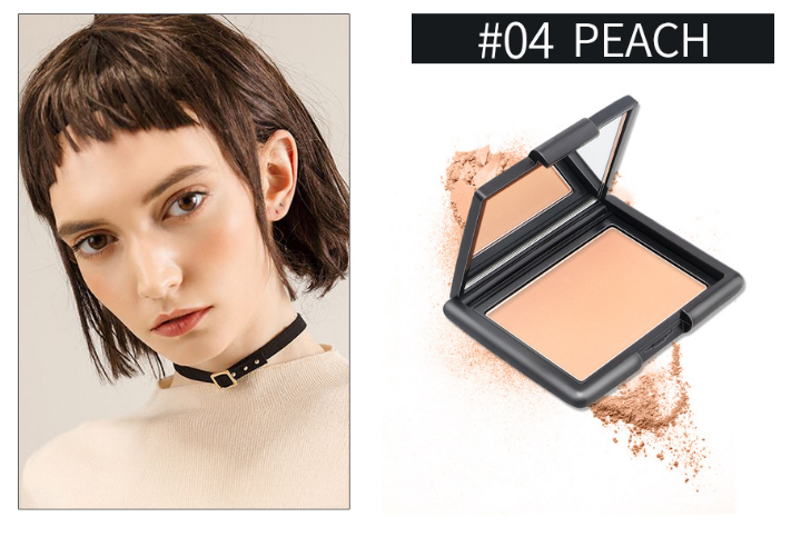 Polvo de Maquillaje Impermeable de Larga Duración QIBEST
