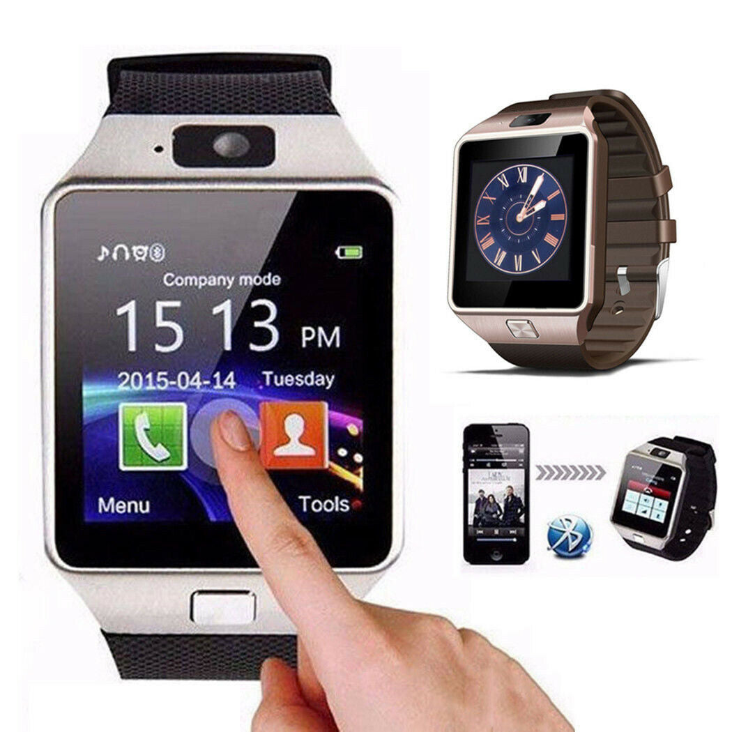 Reloj Inteligente Bluetooth DZ09 para Niños - Pantalla Táctil Multilenguaje