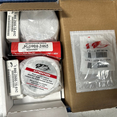 High-Performance JE Pistons Kit for Toyota 5S-FE – 88mm Bore, 1.280in CH, -12.50 CC - Korvel
