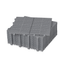 12 x 12 inch gray interlocking deck tiles, plastic waterproof, weighing up to 6613 pounds, with a rose pattern pack of 12 - Korvel