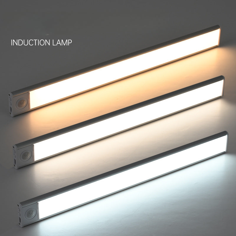 Intelligent ultra-thin wireless LED human body sensing light rechargeable magnetic strip light strip light strip - Korvel