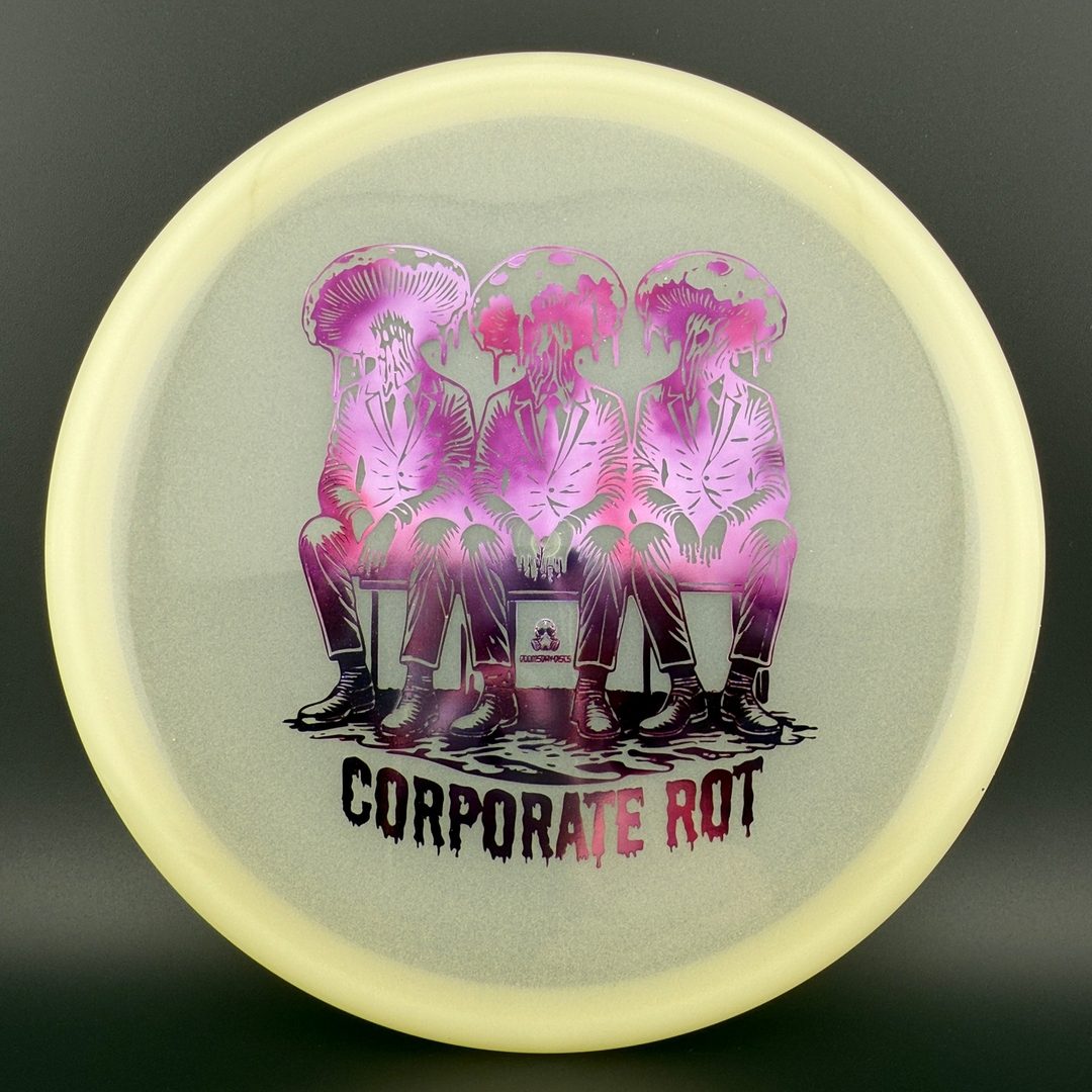 Glow Isolation Rot - Premium Disc Golf Putter