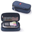 Macaron color block can transform into a large capacity upgraded pencil case stationery - Korvel