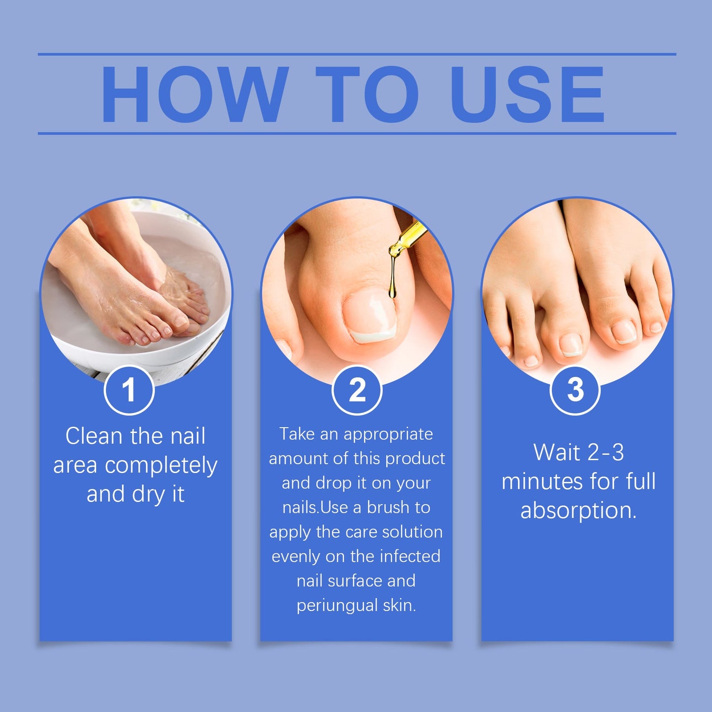 Nail Care Lotion for Cleansing and Moisturizing