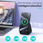 Wireless charger with speaker suitable for Apple phone magnetic wireless charging stand adjustable with Bluetooth speaker - Korvel
