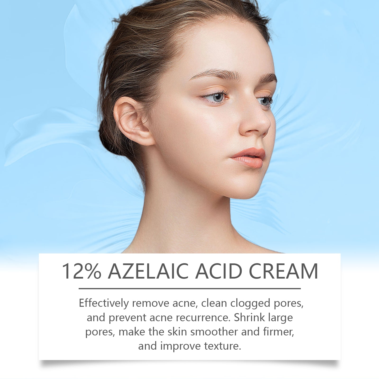 Azelaic Acid Acne Cream Gently Nourishes And Moisturizes Skin And Balances Oil And AcneOuhoe Azelaic Acid Acne Cream Gently Nourishes And Moisturizes Skin And Balances Oil And Acne - Korvel