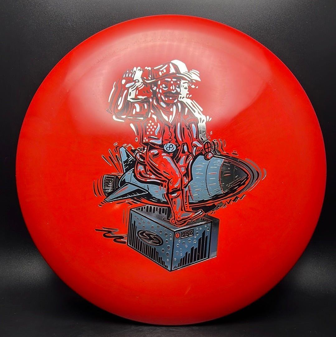 Alpha Curl - Ride Em Rocket Cowboy Triple Foil Disc