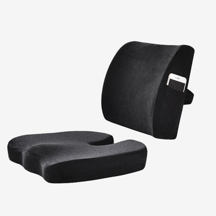 Car Seat Cushion Office Waist Cushion One Set Of Summer Gel Cushion Breathable Seat Cushion Hip Beauty Cushion Set - Korvel