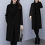 Manteau en Laine Mi-Long de Style Coréen