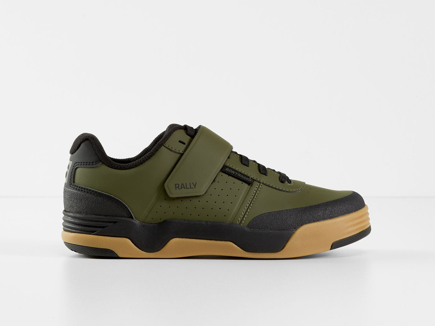 Zapato MTB Bontrager Rally - Verde Oliva/Pared de Goma