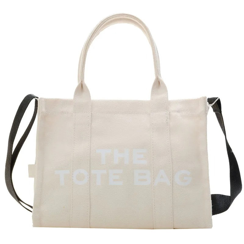Grandes sacs fourre-tout en toile pour femmes