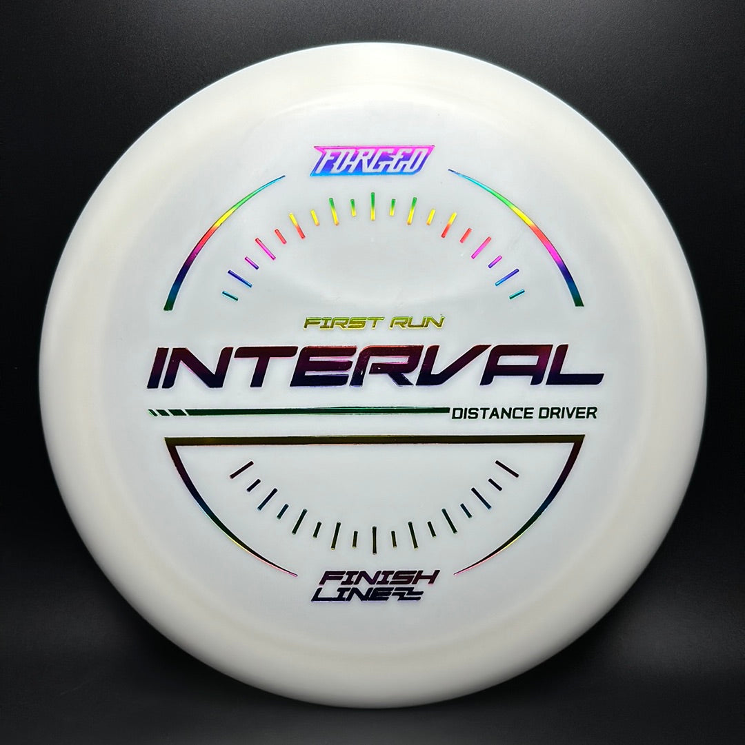 Forged Interval - First Run Disc Golf Driver