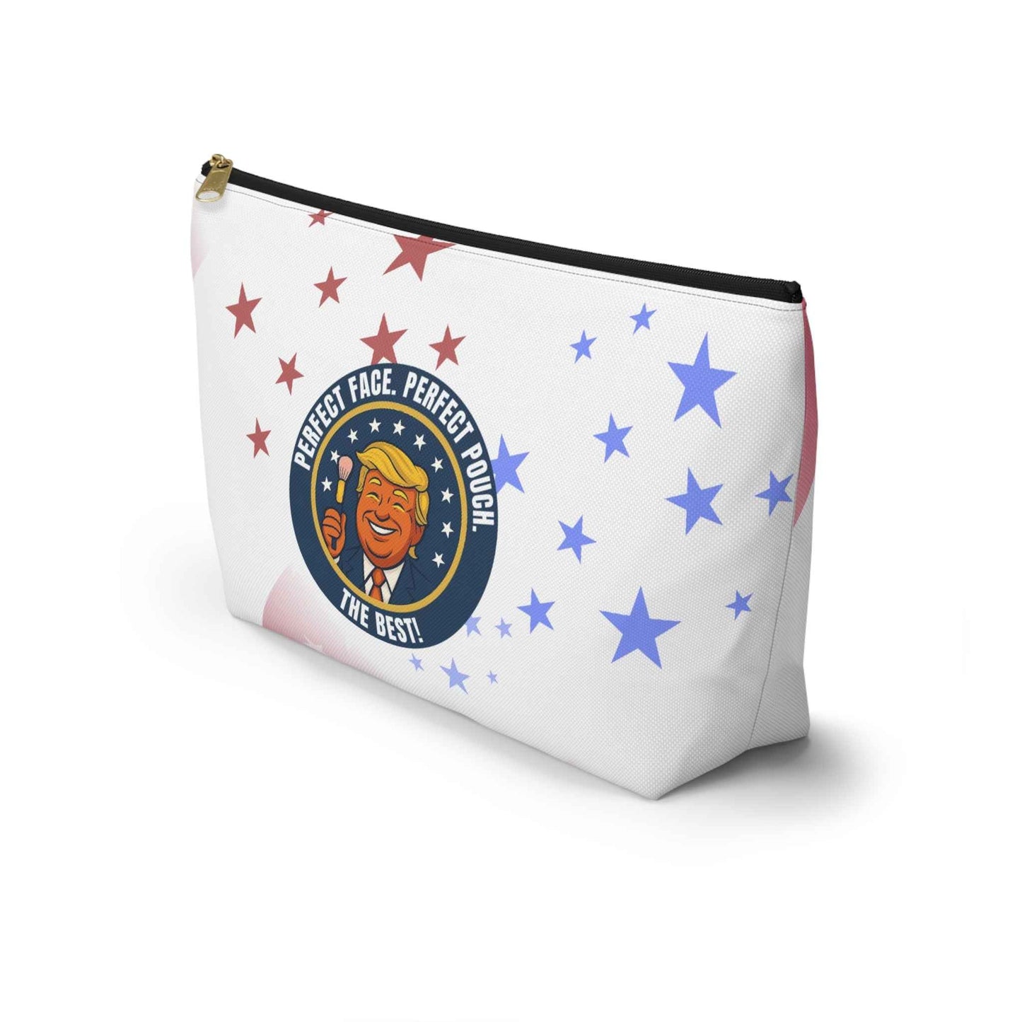 Mock Presidential Seal Makeup Pouch